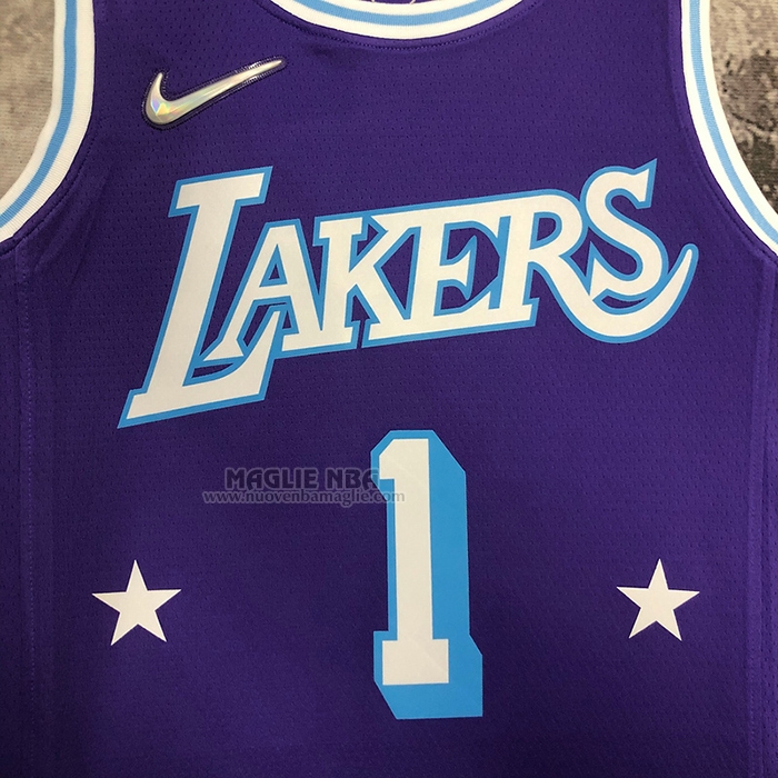 Maglia
 NO 1 Los Angeles Lakers Citta
 2021-22 Viola
 D'Angelo Russell